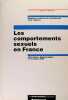 Les comportements sexuels en France.. Collectif, Alfred Spira, Nathalie Bajos et le groupe ACSF.