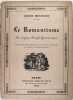 Le Romantisme. - Ses origines Anglo-Germanique - Influences étrangères et traditions nationales, le réveil du génie français.. Louis Reynaud