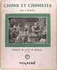 Chimie et chimistes. A. Massain