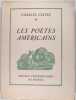  Les poètes américains. . Cestre Charles.