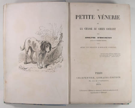 La petite vénerie ou la chasse au chien courant.. Adolphe d’Houdetot