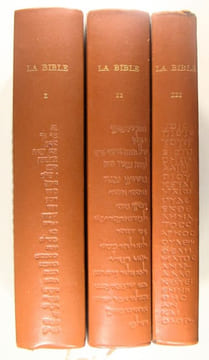 La Sainte Bible.. Bible de Jérusalem