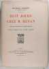Huit jours chez M. Renan - Trois stations de psychothérapie - Toute licence sauf contre l'amour.. Barrès Maurice