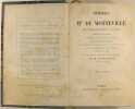Mémoires de Mme de Motteville sur Anne d'Autriche et sa cour.. Mme de Motteville