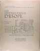 Livres a gravures imprimés a Lyon au XVé siècle - Les subtiles fables d'Esope, Lyon Mathieu Husz 1486. Claude Dalbanne, J. Bastin