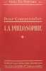 Pour comprendre la philosophie. Moreux Abbé Th.