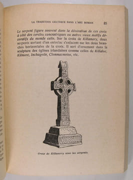 La tradition Celtique dans l'art Roman.. Moreau Marcel