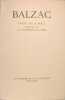 Etudes sur M. Beyle - Analyse de La chartreuse de Parme.. Balzac