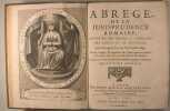 Abrégé de la Jurisprudence Romaine - divisé en sept parties, à l'Imitation des Pandectes de Justinian. Avec son rapport à ce qui est de notre usage. ...