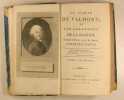 Le Comte de Valmont, ou les égaremens de la raison.. Gérard Philippe-Louis 