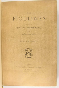 Les Figulines, suivies du Revue de l'Escarpolette & de quelques autres pièces / Variations sur un vieux thème : Extrait du Livres des Sonnets, Poèmes ...