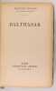 Balthasar. Anatole France
