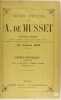 Poésies nouvelles (1836-1952) - Rolla - Les Nuits - Poésies nouvelles - Contes en vers. A. de Musset