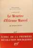 Le Meurtre d'Étienne Marcel 31 juillet 1358.. Jacques d'Avout