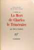 La mort de Charles le Téméraire 5 janvier 1477.. Pierre Frédérix