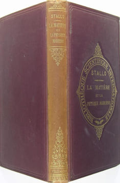 La matière et la physique moderne. STALLO J. B.