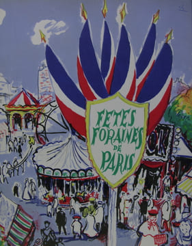 Fêtes foraines de Paris. MOUREY Gabriel ( GRAU SALA )