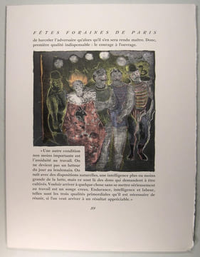 Fêtes foraines de Paris. MOUREY Gabriel ( GRAU SALA )