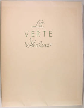 La verte Hélène. DEVAUX Pierre