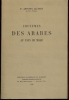 "COUTUMES DES ARABES AU PAYS DE MOAB". JAUSSEN (Antonin)