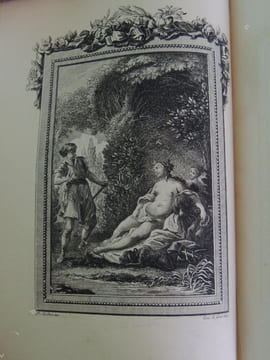 LES   QUATRE    HEURES   DE    LA   TOILETTE    DES   DAMES   Poème  érotique   en   quatre   chants   Figures  en  taille  douce  par  Leclerc. FAVRE ...