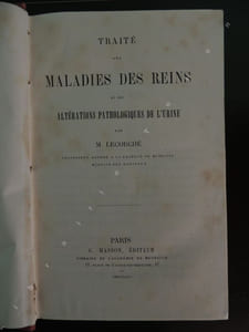 TRAITE DES MALADIES DES REINS ET DES ALTERATIONS DE L ' URINE