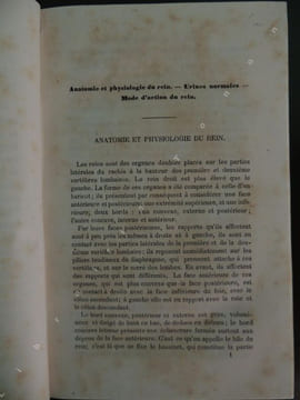 TRAITE DES MALADIES DES REINS ET DES ALTERATIONS DE L ' URINE. LECORCHE ( Ernest )