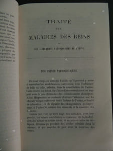 TRAITE DES MALADIES DES REINS ET DES ALTERATIONS DE L ' URINE