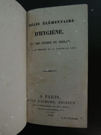 PRECIS ELEMENTAIRE D ' HYGIENE