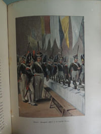 GLOIRES ET SOUVENIRS MILTAIRES d ' après les mémoires du Canonnier Bricard , du Maréchal Bugeaud , du Capitaine Coignet , d 'Amédée Delorme , du Timonier Ducor , du Général Ducrot , de Maurice Dupin , du lieutenant général duc de Fezensac , du Sergent Fricasse ...