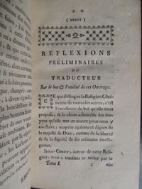 DE   LA   RELIGION   CHRETIENNE    Ouvrage traduit de l ' anglois par Gabriel Seigneux de Correvon  conseiller & ancien trésorier de la ville de Lausanne (...)    Avec une Préface , un Discours préliminaire , des Notes & des Dissertations du Traducteur , qui y a joint une Dissertation de feu M. de Chéseaux sur l ' année de naissance de N. S. & celle de sa mort 
