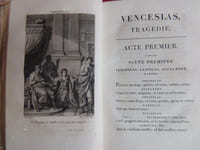 REPERTOIRE   DU   THEÂTRE   FRANCOIS   OU   RECUEIL   DES   TRAGEDIES   ET   COMEDIES   RESTEES   AU   THEÂTRE   DEPUIS   ROTROU  pour  faire  suite  aux éditions  in - octavo  de Corneille , Molière , Racine , Régnard , Crébillon , et  au théâtre  de Voltaire 