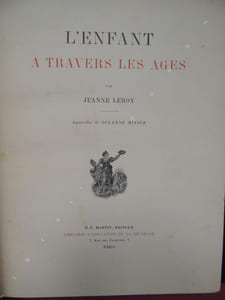L '  ENFANT   A   TRAVERS   LES   AGES     Aquarelles   de  Suzanne  Minier