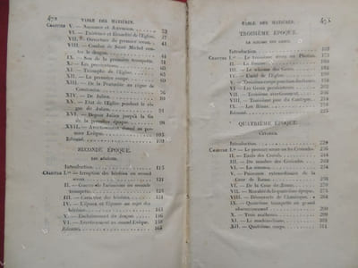 LES TEMPS PROPHETISES ou HISTOIRE DES TEMPS CHRETIENS TIREE DES SYMBOLES DES DIVERSES PROPHETIES