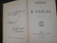 PENSEES  DE   B.   PASCAL