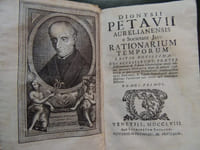RATIONARIUM    TEMPORUM   Editio  novissima  , cui accesserunt , praeter  dissertationes  & tabulas chronologicas  antea editas , appendix historica  usque  ad annum 1748 . Notae in antiquam historiam , praecipua illius capita illustrantes & tabulae genealogicae aliquot illustrium familiarum cum veteris tum recentioris historiae