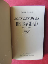 SOUS  LES  MURS  DE  BAGDAD