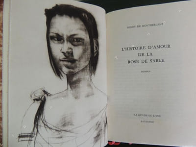 L'  HISTOIRE  D' AMOUR  DE  LA  ROSE  DE SABLE  roman 
