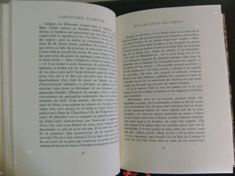 L' HISTOIRE D' AMOUR DE LA ROSE DE SABLE roman . MONTHERLANT Henry de