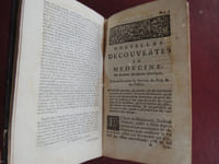 NOUVELLES DECOUVERTES EN MEDECINE ou ANCIENNE MEDECINE DEVELOPPEE ( ... ) Nouvelle édition , revûe , corrigée & augmentée de Réflexions , sur la Théorie & la Pratique d' Hippocrate & de Galien , avec une méthode pour guérir les malades , par les voyes de la transpiration et de l' évacuation