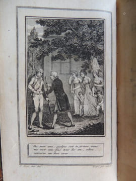 LE MINISTRE DE WAKEFIELD ou HISTOIRE DE LA FAMILLE PRIMROSE traduit de l' anglais par J.- G. Ymbert fils . GOLDSMITH ( Oliver )