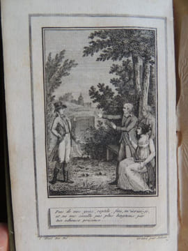 LE MINISTRE DE WAKEFIELD ou HISTOIRE DE LA FAMILLE PRIMROSE traduit de l' anglais par J.- G. Ymbert fils . GOLDSMITH ( Oliver )