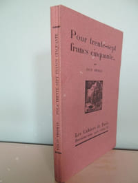 POUR TRENTE -SEPT FRANCS CINQUANTE .....
