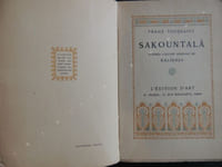 SAKOUNTALA D' après l' oeuvre indienne de Kalidasa