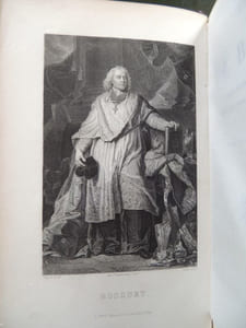 OEUVRES  COMPLETES  DE  BOSSUET   publiées d' après  les imprimés et les manuscrits  originaux (.... ) par F.  Lachat    Edition renfermant tous les ouvrages édités et plusieurs inédits  .   Vol.  I et II  Instruction sur la lecture de l' Ecriture  Sainte 