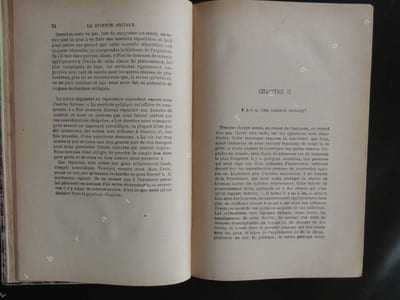 INTRODUCTION  A  LA  SCIENCE  SOCIALE 