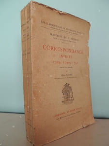 CORRESPONDANCE INEDITE 1789 , 1790 , 1791 Publiée et annotée par Henri Carré