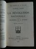 LA   REVOLUTION    NATIONALE       PHILOSOPHIE   DE   LA   VICTOIRE. Histoire contemporaine VALOIS  Georges