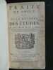 TRAITE  DU  CHOIX  ET  DE   LA  METHODE  DES  ETUDES . FLEURY  Claude