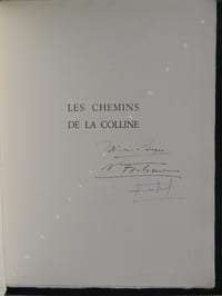 LES   CHEMINS   DE  LA  COLLINE   Illustrations   de  Nicolas  Fechner